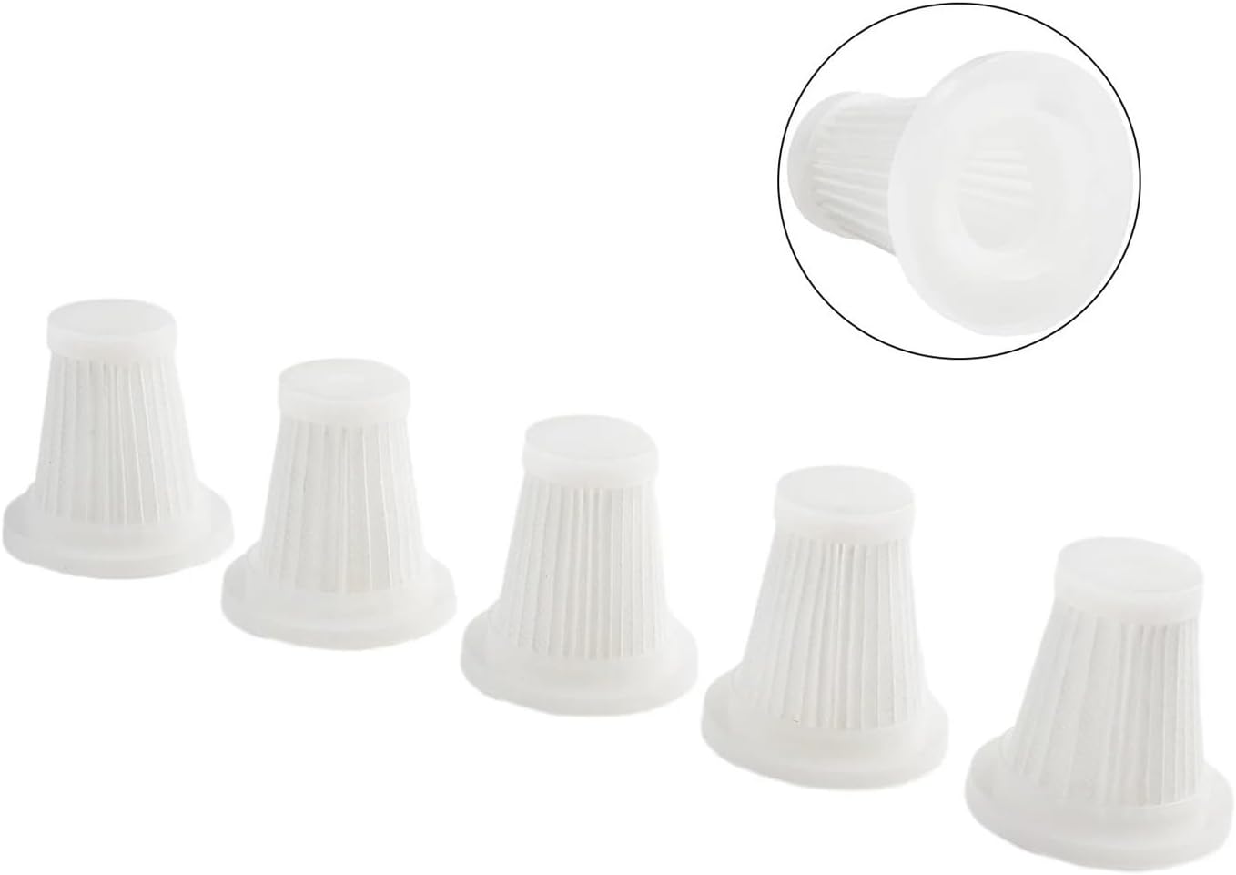 2/3/5/10/20 Compatible for Reusable Vehicle-Mounted Vacuum Cleaner Filters and Handheld Vacuum Cleaner Accessories(20 pcs)