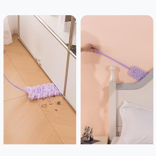Duste De Muebles - Antiestático Lavable, Herramienta De Espolvoreo Ligero | Limpiar Grietas De Mango Largo Para Sofá De Salón, Esquinas De Dormitorio, Tablero De Controles De Coche, Estufa, P