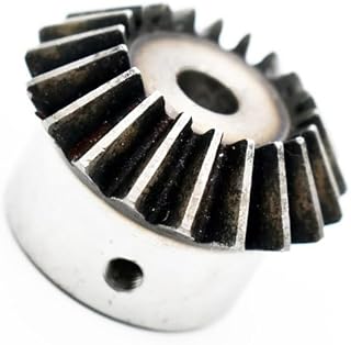 MObyat 6mm 1:1 Bevel Gear 1.5 Modulus 16 Teeth With Inner Hole 6mm 90 Degree Drive Commutation Steel Gears Screw Hole M5