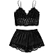 Produktbild Dtuta Frauen Dessous Korsett Spitze Push-Up-Weste Top BH + Hose Anzug Verband Unterhose Negligees Unterwaesche,Reizwäsche Nachtwäsche Unterwäsche Spitzen Bralette-BH Dessous Set