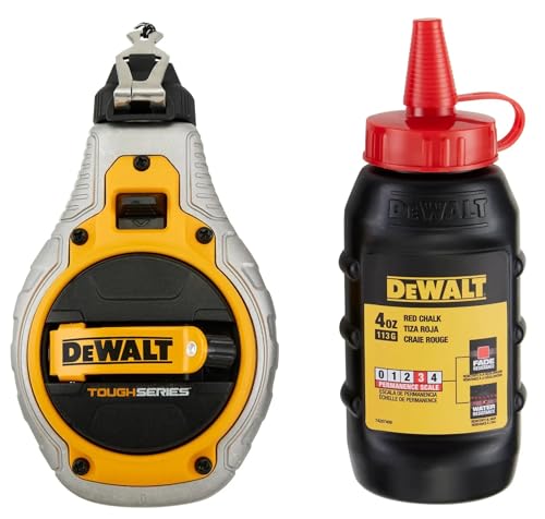 DEWALT TOUGHSERIES CHALK REEL KIT RED