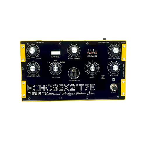 Foxgear – ECHOSEX 2° T7E – GURUS – Pédale de delay - Les Beatles, Paul McCartney, John Lennon, RIngo Starr, George Harrison Foxgear - ECHOSEX 2° T7E - GURUS - Pédale de delay