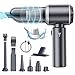Jgeuyer Handheld Vacuum Cleaner Cordless, 22000PA Rechargeable 5-in-1 Mini Powerful Suction Car Vacuum Cleaner, Portable Low Noise Hand Held Vacum Brushless for Home Car Office Pet Hair Cleaning Gray