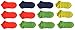 12 paia calze calzini corti bimbo bambino cotone colorati fluo - modello estivo fantasmino (altezza caviglia) (22-26)