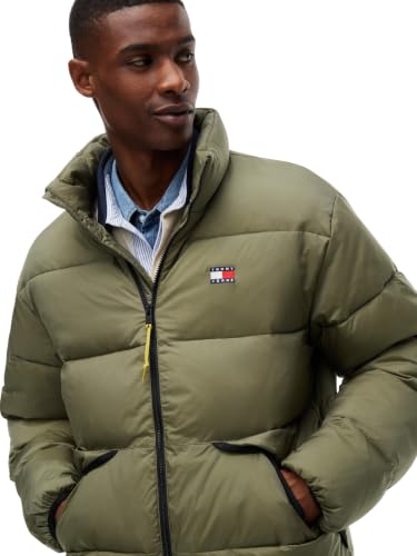 Tommy Jeans Herren Tjm Vail Puffer Ext Dm0dm22040 Puffer Jacket (1er Pack), Grün (Rocky Mountain), XL – Ansicht 6