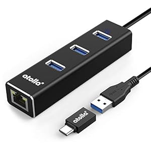 Atolla USB Hub mit Ethernet Adapter