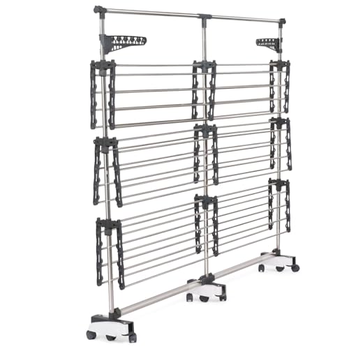 Séchoir à linge vertical pliable pour en finir avec l'humidité - 5