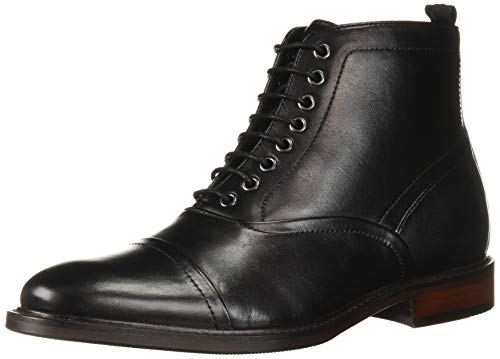 Steve Madden Men's KETONIC Combat Boot, Black, 11 M US