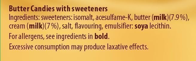 Storck Werther's Original Sugar Free Butter Candies – Caramel Flavour, Imported German Treats, Pocket Pack Each 42g Pack Of 2 With Free Flavourito Kunafa Chocolate 20g (Product Of Germany) By Decadent Foods 1