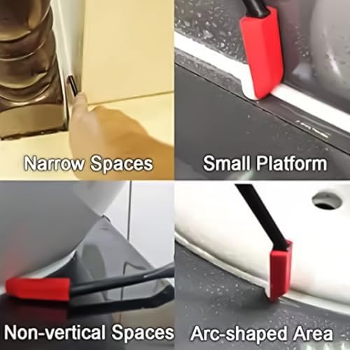 NCCHDZSW Fugenglätter Silikon 2 Set 9 Fugenformen Silikonabzieher Fugenabzieher Vielseitiger Silikon Abzieher Silikonglätter Fugenspachtel Fliesenfugen Silikonfugenglätter Silikonfugen Abzieher