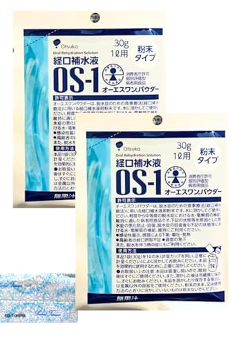 大塚製薬 経口補水液 オーエスワン(OS-1)パウダー 30g (1L用)× 2袋 オリジナルポケットティッシュ付き