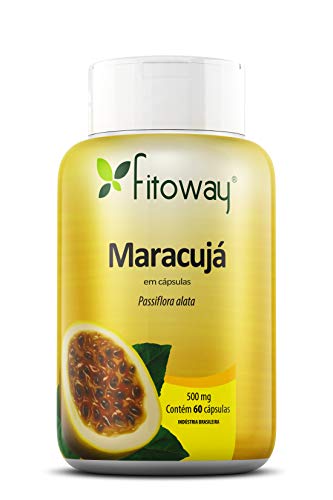 Maracujá (Passiflora) 500mg Fitoway - 60 Cáps, Fitoway