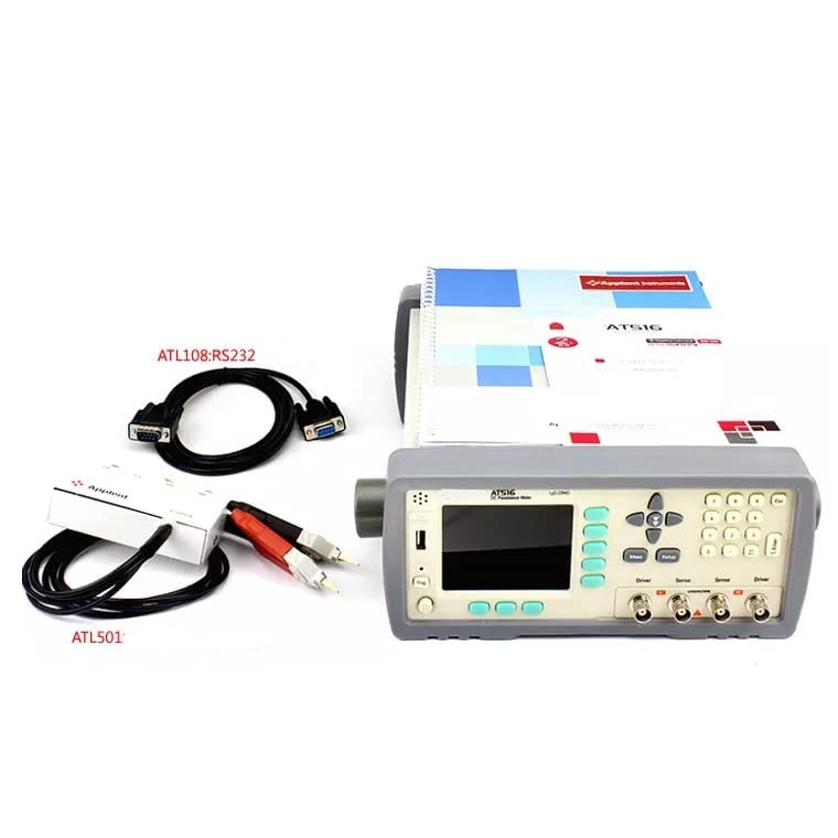 Fully Automatic DC Resistance Tester Meter Real-time Detection Instrument with Accuracy 0.05% Range 1μΩ to 20MΩ Temperature Compensation Function