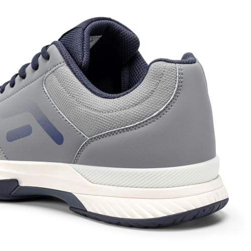 Image of FitVille Extra Wide Pickleball Tennis Shoes Men for Hard or Clay Court | Racquetball, Squash, Badminton, Breathable, Comfortable, Cushioning, Arch Support