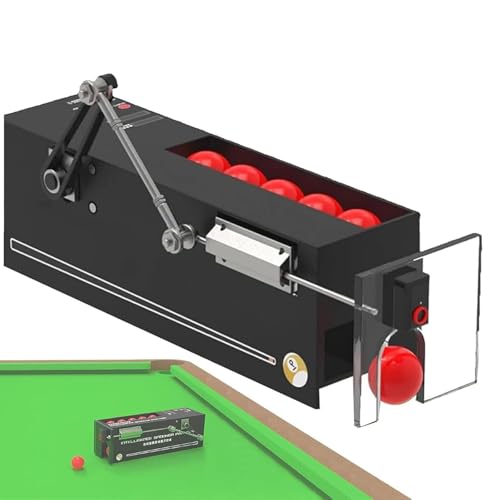 SXXZYAZJ Billiard Ball Launcher Trainer, Automatic Feeder Dispenser for Snooker