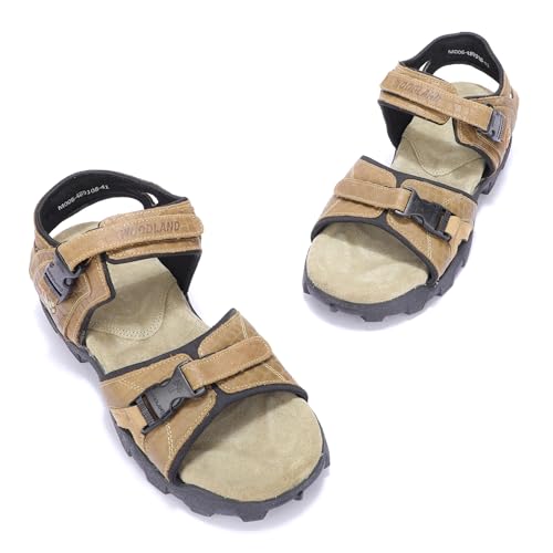 Image of Woodland Men's Leather Sandal