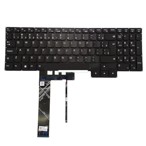 Clavier rétroéclairé Lenovo Legion 5 Pro-16ACH6H blanc