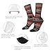 Wake Pray Cut Hair All Day Barber Adult Polyester Crew Socks Breathable Moisture-Wicking Athletic Running