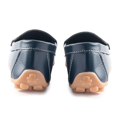 Image of Boys Girls Loafers Dress Flats Slip-On Oxford Casual Moccasins School Walking Boat Shoes(Toddler /Little Kid /Big Kid)