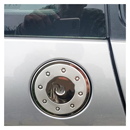 JUSTSHENGKUANG Cap DE Tanque DE Combustible DE Combustible DE Combustible Cubierta DE Caja DE Caja DE Cuchillo Ajuste for Peugeot 206 207 Ajuste for Citroen C2 Reemplazo de la Tapa de Combustible Cover