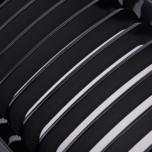 Parrillas de parachoques delantero para 3 Series E46 2002-2005 con acabado elegante 4