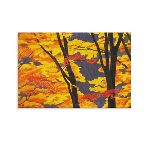 ���R�@�΁u�ƍg�t�v ���i��|�X�^�[ �G��̍�i �L�����o�X �|�p �ǃA�[�g �摜 ��� ���� �Q�� ���� �z�[�����[�N12x18inch(30x45cm)