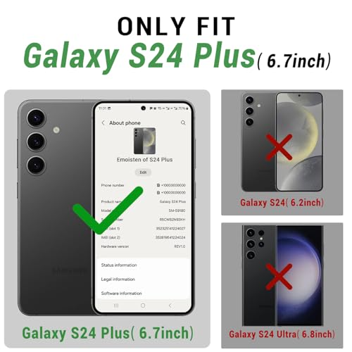 Funda Samsung S24 Plus antichoque con bloqueo RFID para evitar clonación de tarjetas de crédito 2