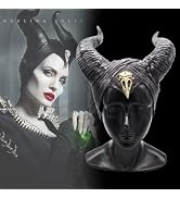 Cornes Maléfique VADOO En Latex Noir - Chapeau Cosplay Reine Méchante Pour Halloween Et Fêtes Costumées