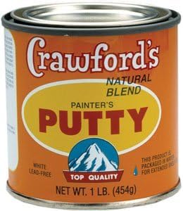 INC. 31616 Natural Blend Painters Putty, 1/2 Pint