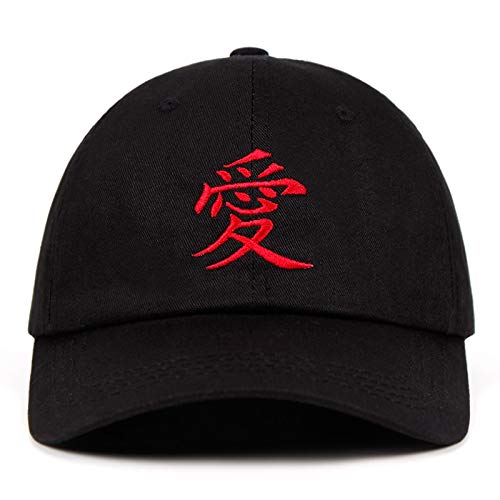 Heppy Sabaku No Gaara Bordado papá Sombrero 100% algodón Gaara Akatsuki Uchiha Gorras de béisbol Anime Snapback Hip Hop Sombreros