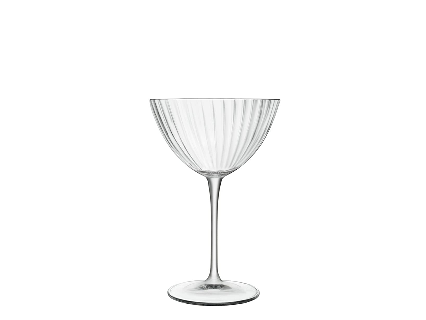 Bormioli Luigi Speakeasies Swing Set of 6 Glasses Martini Cups 22 cl