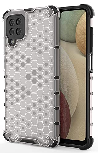 Image of Glasgow Back Case Cover Designed for Samsung Galaxy F12 - Transparent