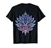 Mandala Blume des Lebens spirituell Meditation Yoga Om T-Shirt