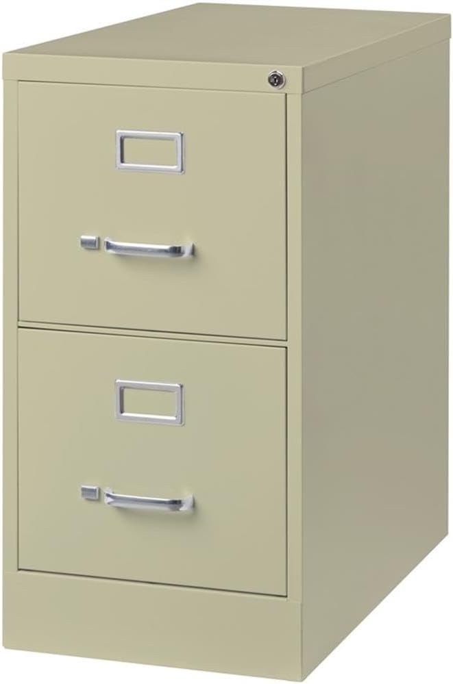2 Drawer Commercial Letter Size File Cabinet Finish: Putty