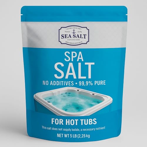 Hot Tub Spa Salt for Water Systems & Chlorine Generators,