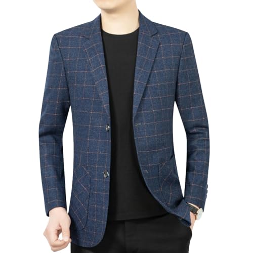 Blazer homme printemps automne slim - Veste decontractee classique chic