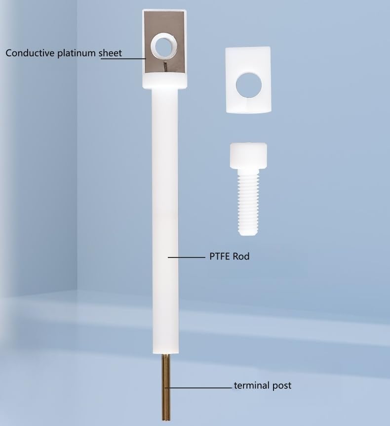 Abrazadera del electrodo tipo L con ajuste de 0,1-3mm para celdas electrolíticas 4