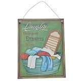 Plaque de porte de buanderie : donnez du style et du charme à la porte de votre buanderie avec cette plaque décorative en fer