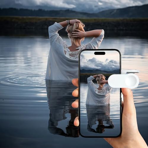 Mirror Effect Lens - Capture Stunning Reflections Instantly, Smartphone Camera
