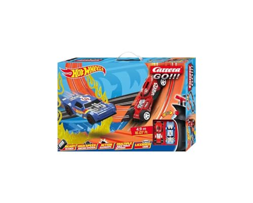 Carrera 20062552 GO!!! Rennstrecken-Set I Hot Wheels I 4,9 m elektrische...