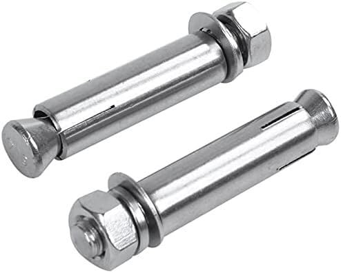 Pernos de expansión Pernos de expansión, Pernos de Anclaje, M8x60mm Tornillos de expansión de ladrillo de hormigón de Pared Pernos de Gancho Cerrados