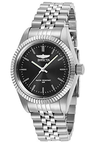 Invicta Women's Specialty Quartz Watch with Stainless Steel Strap, Silver, 18 (Model: 29395)