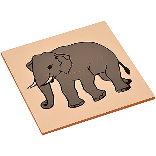 Kidken Elephant Puzzle for 3 Year Old Kids and Above