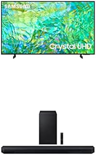SAMSUNG 85-Inch Class Crystal UHD 4K CU8000 Series PurColor, Object Tracking Sound Lite, Q-Symphony, Motion Xcelerator, Ultra Slim, Solar Remote, Smart TV with Alexa Built-in (UN85CU8000, 2023 Model)