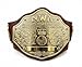 WrathWire NWA World Heavyweight Championship Belt - Big Gold Edition - Adult Full Size Replica - 4mm Heavy Zinc Alloy Plates - Genuine Leather Strap