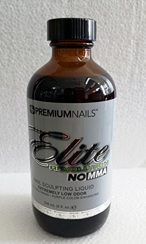 Elite Revolution Nail Liquid 8oz/236ml- No MMA (Pink and White Non-yellow)