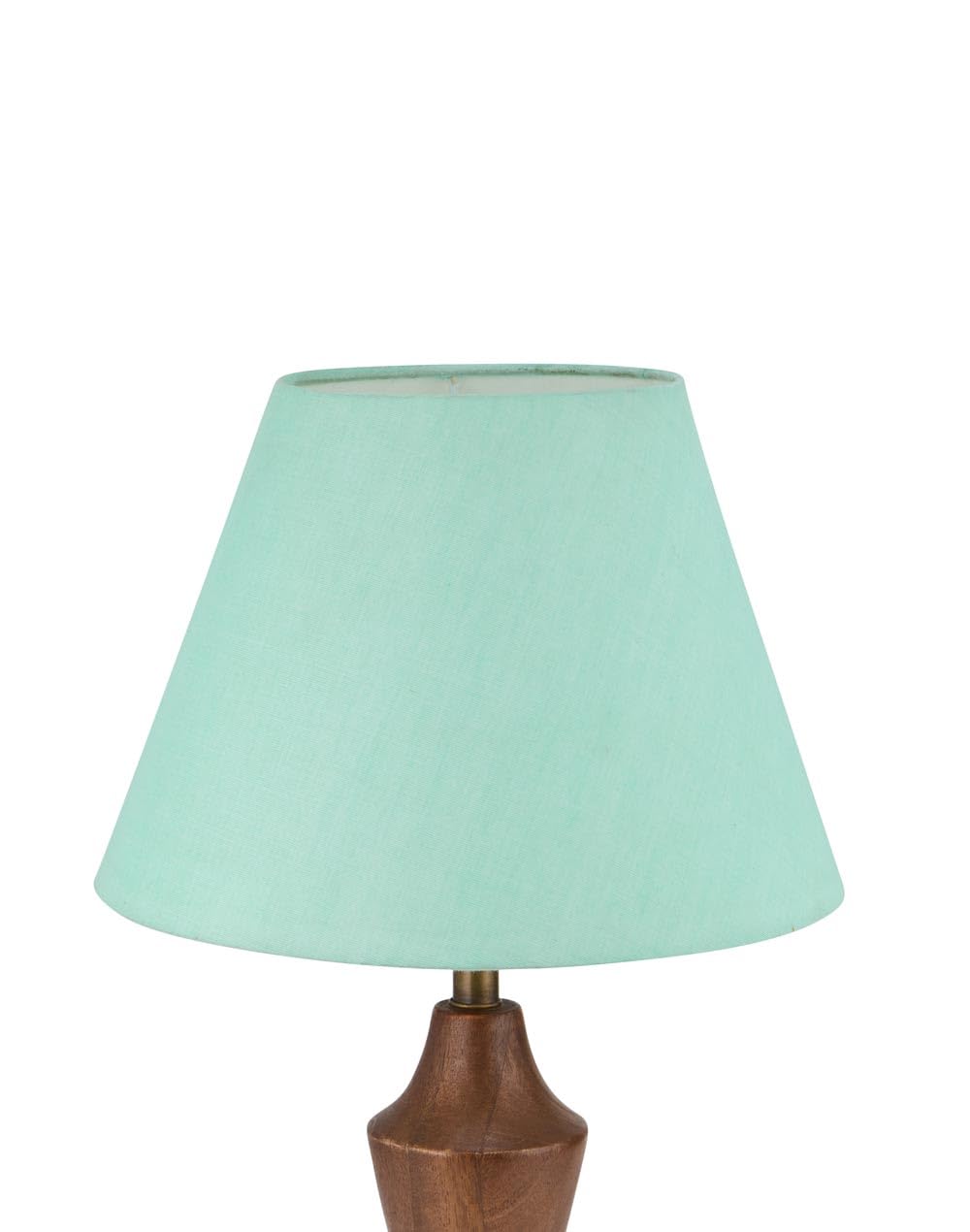 Fabindia Green Cotton Basix Tapered Drum Medium Lampshade-image-24