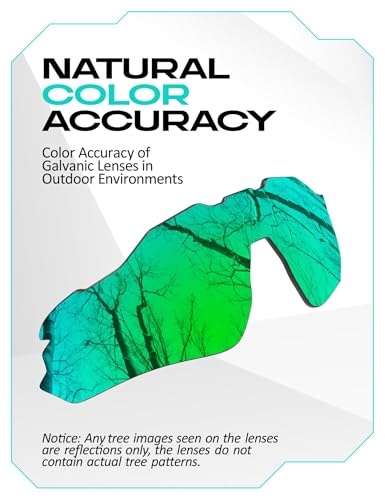 Image of Galvanic Replacement Lenses for Oakley Radar Range Sunglasses - Multiple Choices