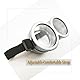 4sold Goggles Brille Brille Gläser Augen Tolles Kostüm das du brauchst Lustige Cartoon-Figur mit Brillenaugen Für Halloween und Karnevalskostümpartys Gelbe Figur (Grau)