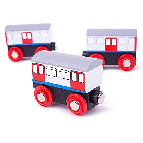 Tidlo Houten Ondergrondse Trein - Image 3